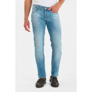Tapered jeans Le Temps des cerises 700/11 Johan image-1