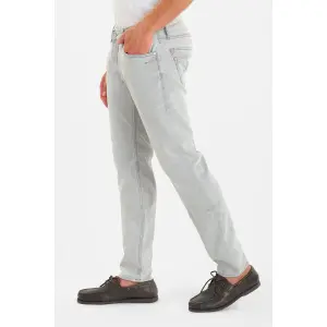 Tapered jeans Le Temps des cerises 700/11 Juhani image-4