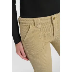 Women's Flare Trousers Le Temps des cerises Velvet image-1