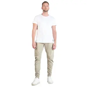 Tapered cargo Trousers Le Temps des cerises Koge Army image-1