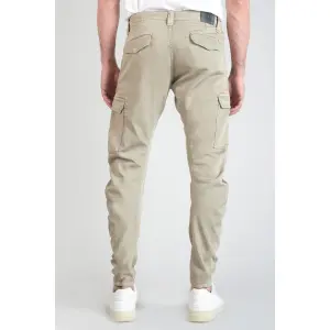 Tapered cargo Trousers Le Temps des cerises Koge Army image-2