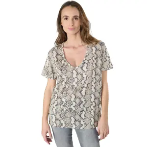 T-Shirt Frau Le Temps des cerises Argent