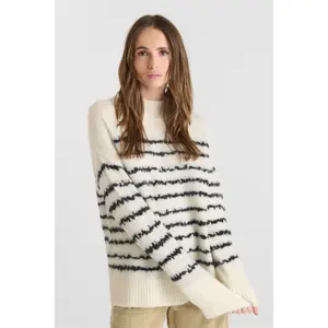 Women's long sleeve sweater Le Temps des cerises August image-1