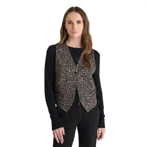 Sleeveless jacket for women Le Temps des cerises Cooleo image-0