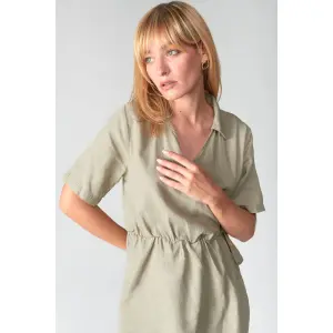 Vestido de embrulho feminino Le Temps des cerises Floe image-1