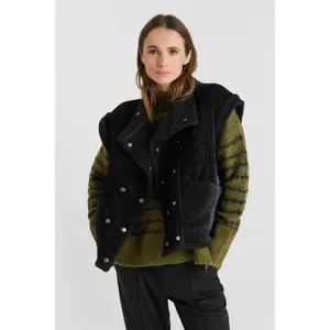 Casaco sem mangas para mulheres Le Temps des cerises Fuji image-1