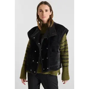 Casaco sem mangas para mulheres Le Temps des cerises Fuji image-2