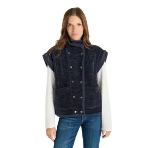 Casaco sem mangas para mulheres Le Temps des cerises Fuji image-0