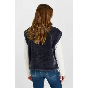 Casaco sem mangas para mulheres Le Temps des cerises Fuji image-1