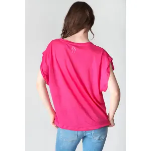 T-shirt de mulher Le Temps des cerises Muflier image-1