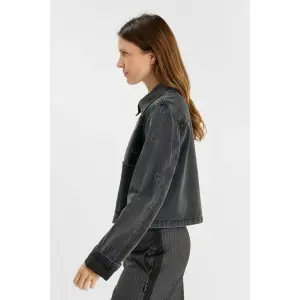 Jeansjacke Damen Le Temps des cerises Polus image-2