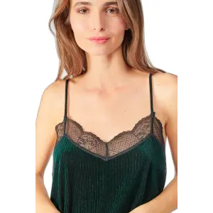 Caraco velours femme Le Temps des cerises Yori image-4