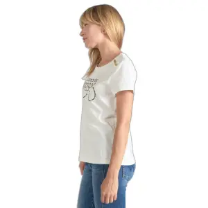 Girl's denim jacket Le Temps des cerises Lilly image-4