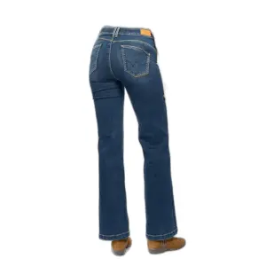 Jeans high waist girl Le Temps des cerises Pulp Flare Pagge image-4