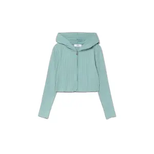 Girl's hooded cardigan Le Temps des cerises Pouligi image-0