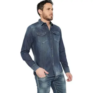 Casaco de ganga Le Temps des cerises Juanito image-3