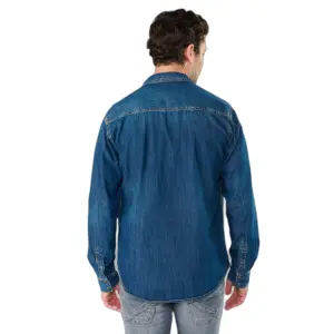 Denim shirt Le Temps des cerises Juanito image-0