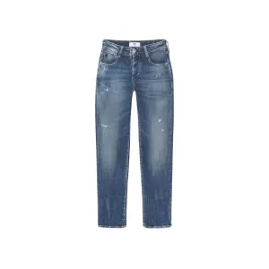 Women's 7/8th destroy mom jeans Le Temps des cerises Bambino 400/17 image-0