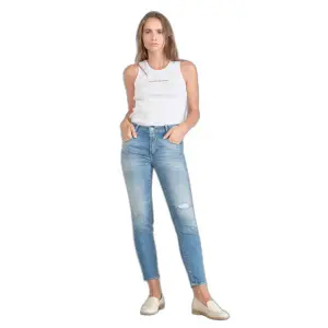 Jeans taille haute femme Le Temps des cerises Pulp Flare Axis image-2
