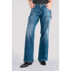 Wide Leg Women's Jeans Le Temps des cerises Lauryn Jab image-1