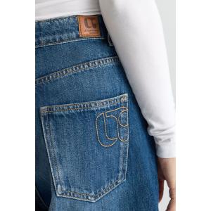 Bukser med ekstra bred ben til kvinder Le Temps des cerises Louvy image-3