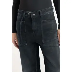 Wide Leg Jeans for Women Le Temps des cerises Madie image-3