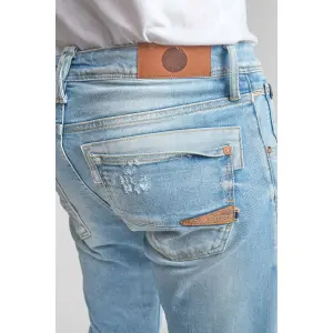 Calças de ganga destruídas Le Temps des cerises Loos 700/11 N°5 image-6