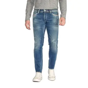 Fitted jeans Le Temps des cerises Marvin 700/11 Destroy N°2 image-0