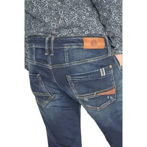 Jeans aderenti Le Temps des cerises Skip 700/11 Destroy N°2 image-3