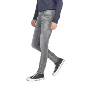 7/8 skinny jeans Le Temps des cerises Power Destroy N°3 image-2
