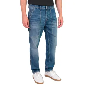 Jeans Le Temps des cerises Loose Work Bleu N°3 image-1