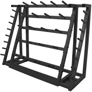 Rack of 20 dumbbells Leader Fit image-0