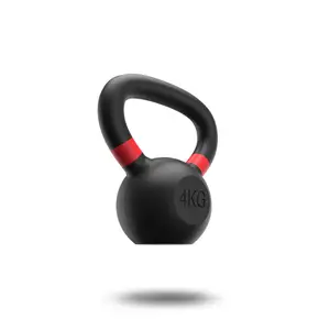 Opakowanie żeliwa kettlebells Leader Fit 4 à 32 kg image-1