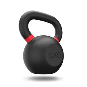 Opakowanie żeliwa kettlebells Leader Fit 4 à 32 kg image-4
