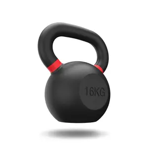 Opakowanie żeliwa kettlebells Leader Fit 4 à 32 kg image-5
