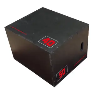 Plyo box in hout Leader Fit Boxncore image-0