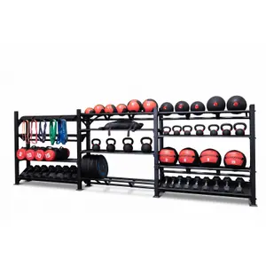 Rack for weight training Leader Fit image-0