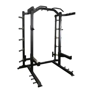 Estante de pesas sin banco Leader Fit Squat image-0