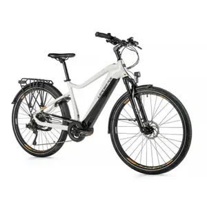 Bicicleta eléctrica con motor central Leader Fox Lucas 2023 Bafang M420 image-0