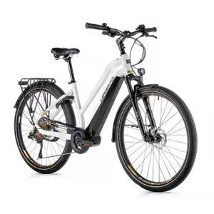 Bicicleta eléctrica con motor central bafang m420 para mujer Leader Fox Lucas 2023 36V 80Nm 20Ah image-0