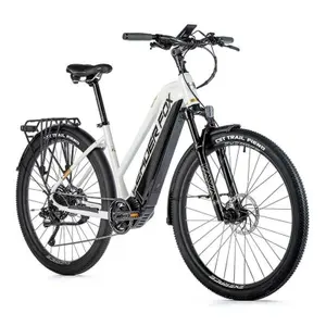 Bicicleta eléctrica con motor central bafang m510 para mujer Leader Fox Bend 2023 36V 95Nm 20Ah image-0