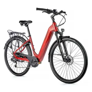 Bicicleta eléctrica con motor de rueda trasera bafang Leader Fox Nara 2023 36V 45Nm 14Ah 20" image-0