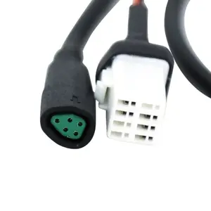 Motor connection cable display 5 pin triangular connector Leader Fox Bafang M420 Can.Bus image-1