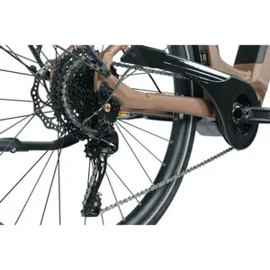 Bicicleta eléctrica con motor central bafang m420 Leader Fox Vivalo 2023 36V 80Nm 15Ah image-1