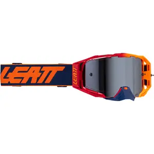 Motocross-Brille Leatt Velocity 6.5 Cryztal Iriz Platinum 30 VLT image-0