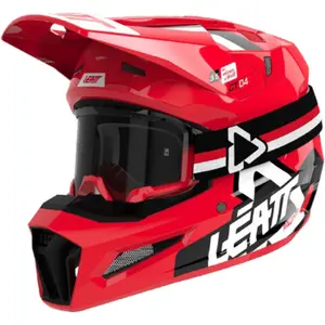 Kit casque moto cross Leatt 3.5 V24 image-1