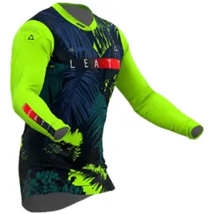 Motorcycle cross jersey Leatt 5.5 UltraWeld Jungle image-0
