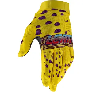 Motorcycle cross gloves Leatt 1.5 GripR V25 cheetah image-1