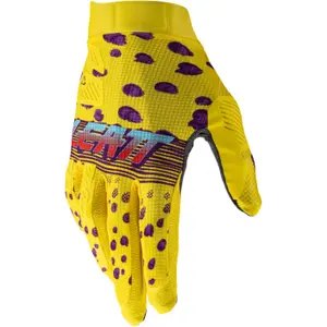 Motorcycle cross gloves Leatt 1.5 GripR V25 cheetah image-0