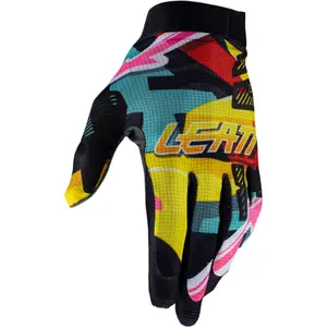 Motorcycle cross gloves Leatt 1.5 GripR V25 carnival image-1